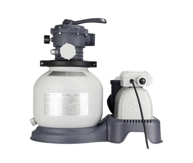 Intex 2100 GPH Sand Filter Pool Pump with GFCI 28645EG
