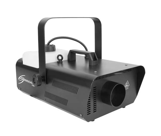 H1302 + FJU + DJBANK Chauvet Fog Machine & Fog Smoke Juice Fluid W/ Sound Active Light Strip