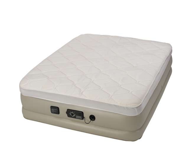 Serta Raised Pillow Top Queen Air Bed Mattress with Never ...