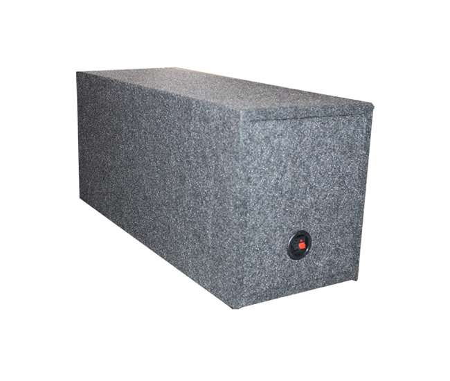 43C124 + VM12SEALED + AR1500M + AKS8 Kicker 43C124 600W 12-Inch Subwoofers with Sealed Box Enclosure with Amp with Wiring (Pair)