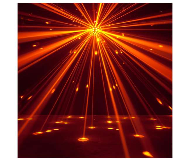 STARBURST + H700 American DJ Starburst HEX LED Sphere Light and the Hurricane 700 Fog Machine