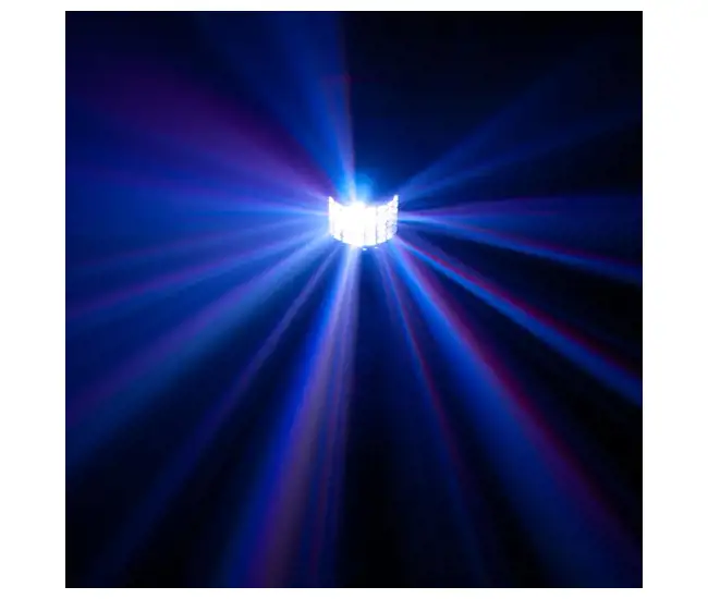 MINI-DEKKER + H700 American DJ Mini Dekker Moonflower Light w/ Chauvet DJ H700 Fog Machine