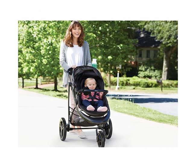 2048703-U-A Graco Modes 3 Essentials LX Folding Baby Stroller, Teigen Black (Open Box)