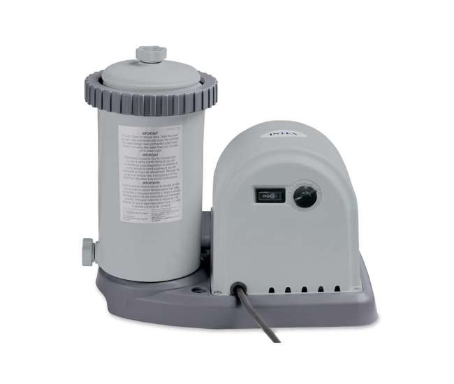 Intex 1500 GPH (Model 635T) Easy Set Pool Filter Pump with Timer & GFCI