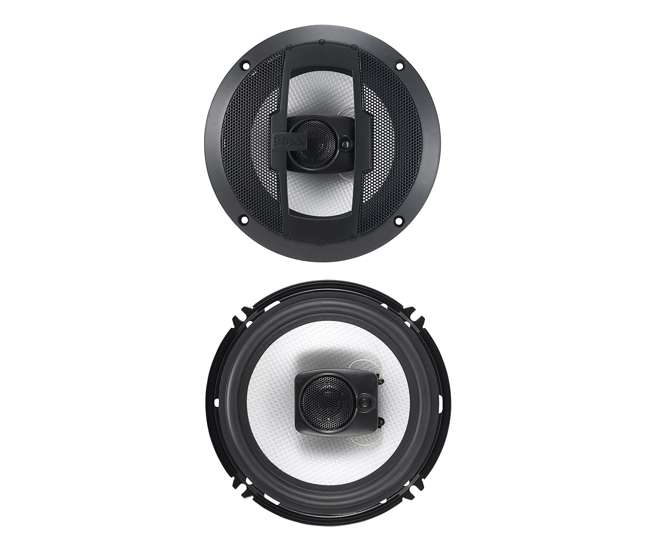 DB522 + R63 Polk Audio 5.25" 300W Car/Marine ATV Speakers, Pair + 6.5" 300W Speakers, Pair