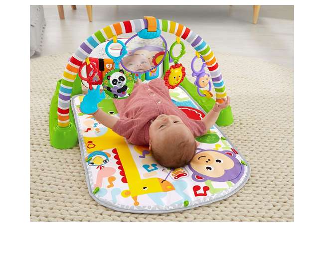 FGG45 Fisher-Price FGG45 Deluxe Kick and Play Piano Gym Musical Development Playset
