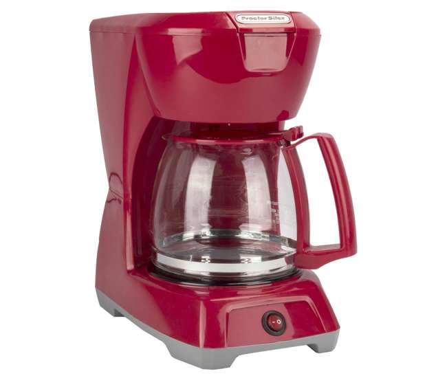 Proctor Silex 43603 12-Cup Coffee Maker Red : VMInnovations.com