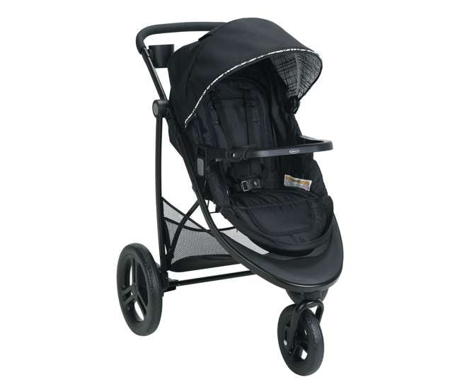 2048703-U-A Graco Modes 3 Essentials LX Folding Baby Stroller, Teigen Black (Open Box)