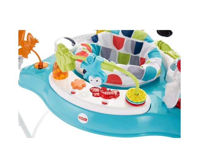 FVC13-U-A Fisher-Price Color Climbers Jumperoo Home Baby Toy Activity Bouncer (Open Box)
