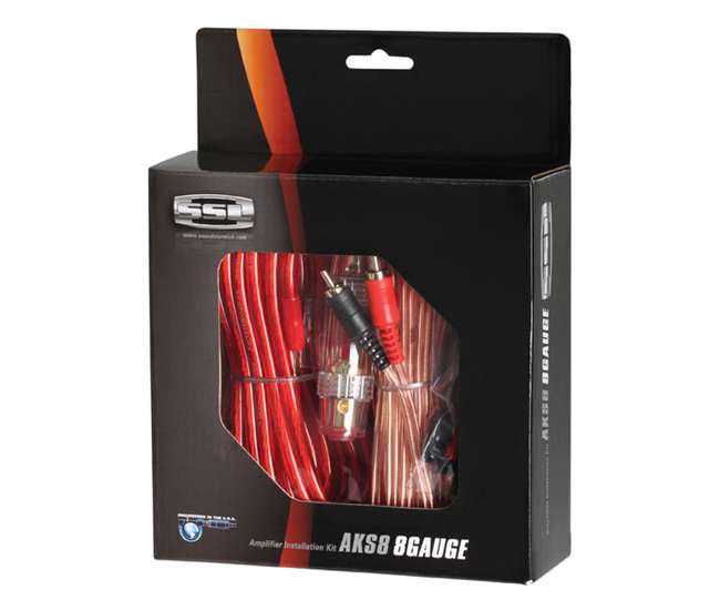 PX-1000.2 + AKS8 Crunch PX-1000.2 2 Channel 1000 Watt Amp A/B Car Stereo Amplifier + Wiring Kit