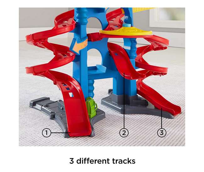 FHG51 Fisher-Price Little People Collection Take Turns 3-Foot Skyway with 2 Wheelies