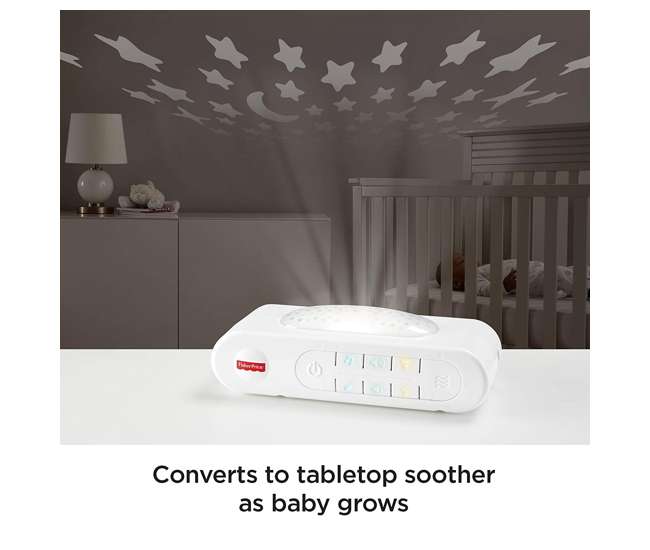 GKH52 Fisher Price GKH52 Soothing Motions Baby Bassinet with Music, Pacific Pebble