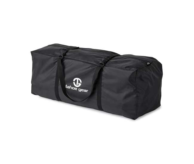 TGT-MANITOBA-14-C-U-B Tahoe Gear Manitoba 14-Person Family Camping Tent with Rainfly, Orange (Used)
