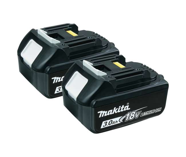 Makita Cordless Coffee Maker + 18-Volt Lithium-Ion 3.0 Ah Batteries (2 Pack) : DCM500Z + BL-1830 ...