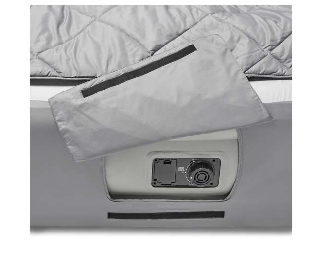 TGT-BEDKIT-2 Tahoe Gear Queen Size Quilted Fitted Sheet Cover & Blanket for Air Mattresses
