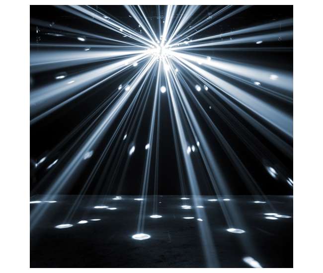 STARBURST + H700 American DJ Starburst HEX LED Sphere Light and the Hurricane 700 Fog Machine