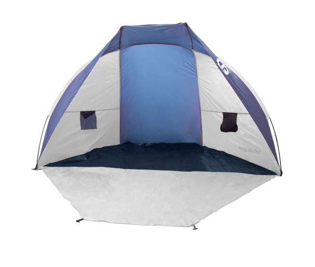 TGT-CRUZBAY-2-B-U-A Tahoe Gear Summer Sun Shelter and Beach Shade, Blue & White (Open Box) (2 Pack)