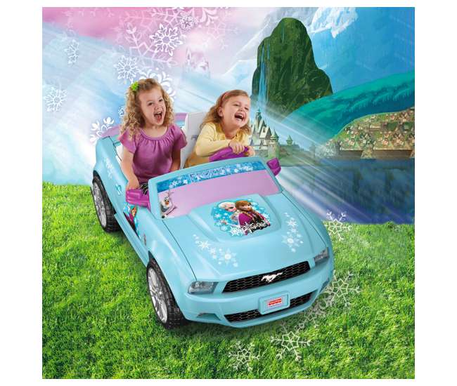 frozen mustang power wheels
