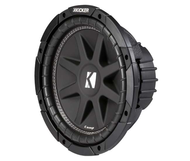 43C124 + GMC12-2007-4DR + AC15001M + AKS8 Kicker 12-Inch 600W Subwoofers (2) + GMC Dual Sub Box + 1500W Amplifier + Wiring Kit