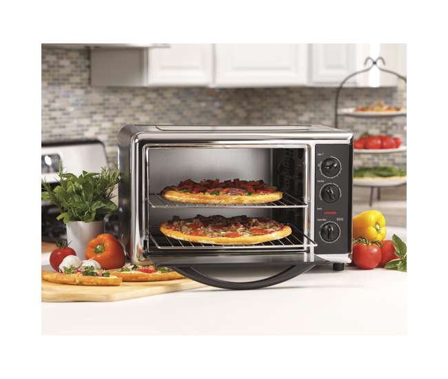 Hamilton Beach Countertop Oven with Convection and Rotisserie : 31100 ...