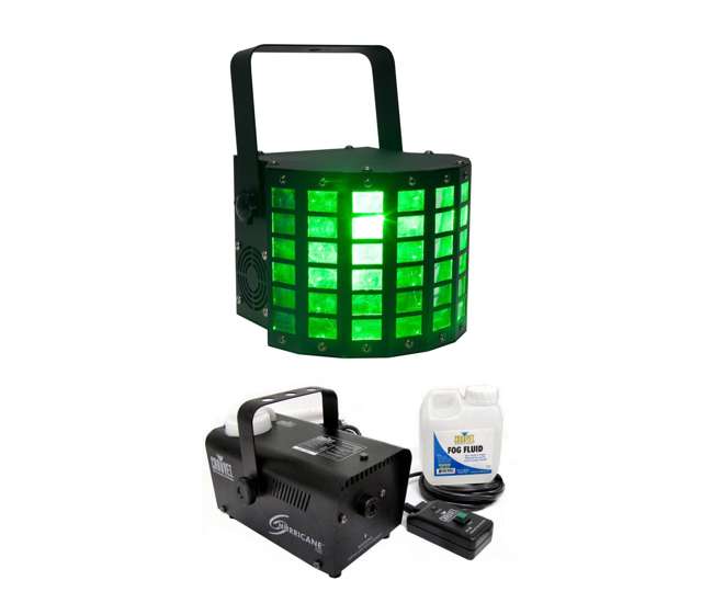 MINI-DEKKER + H700 American DJ Mini Dekker Moonflower Light w/ Chauvet DJ H700 Fog Machine