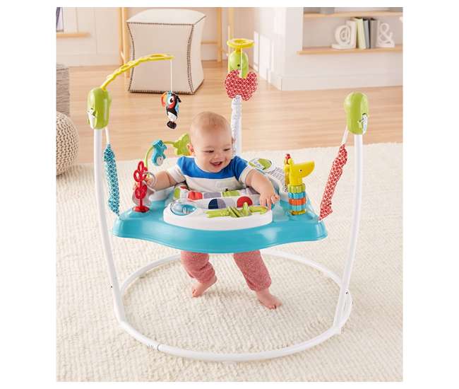 FVC13 Fisher-Price Color Climbers Jumperoo Home Baby Toy Activity Entertaining Bouncer