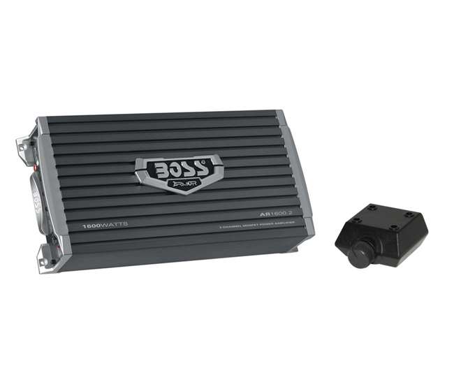 CH12DVC + VM12SEALED + AR16002 +AKS8 Boss CH12DVC 12-Inch 3600W Subwoofers with Sealed Box Enclosure with Amp with Amp Kit (Pair)