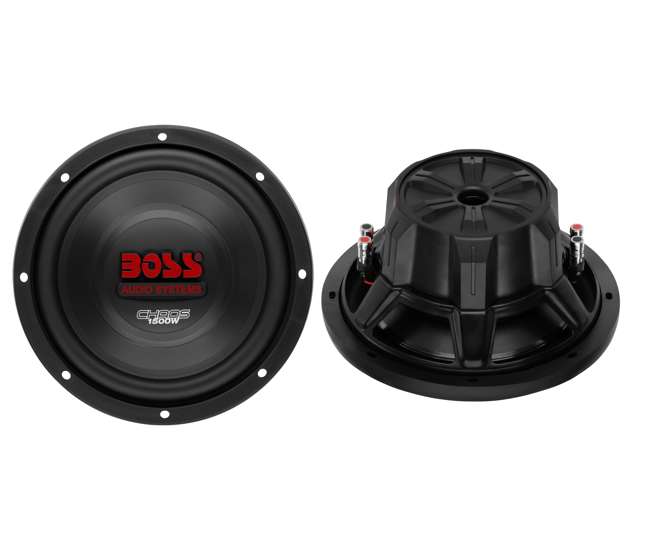 CH10DVC + VM10SEALED + AR16002 +AKS8 2) Boss CH10DVC 10" 3000W Car Subwoofers Subs+Sealed Box Enclosure+Amp+Amp Kit