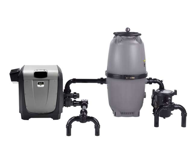 Jandy Compact Swimming Pool Natural Gas Heater JXI400N