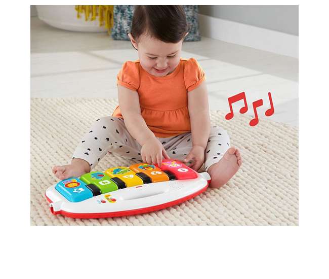 FGG45 Fisher-Price FGG45 Deluxe Kick and Play Piano Gym Musical Development Playset