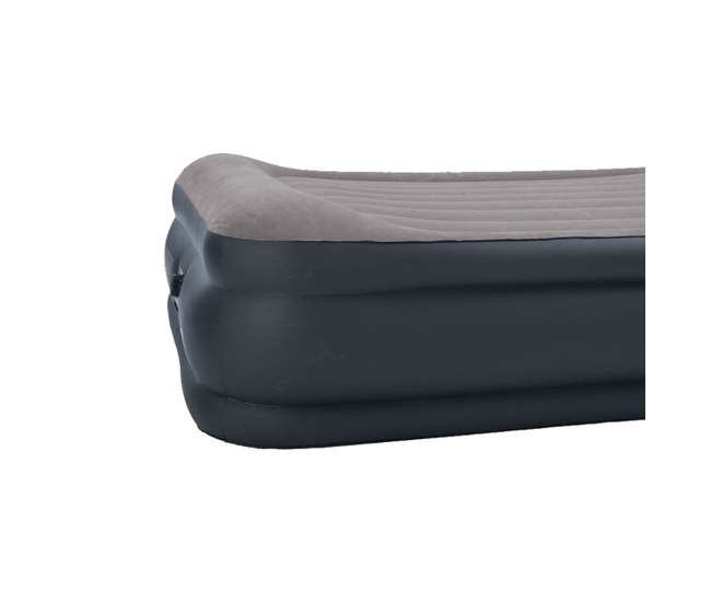 Intex Deluxe Pillow Rest Air Bed with BuiltIn Pump, Queen 67737E