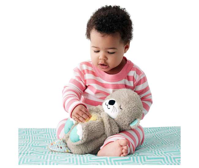FXC66 Fisher Price FXC66 Infant Baby Plush Bedtime Musical Soothe 'n Snuggle Otter