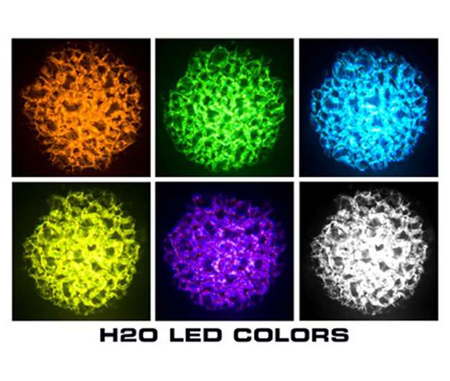 H2O-IR + H700 American DJ H2O LED Water Flowing Light Effect w/ Chauvet H700 Fog Machine
