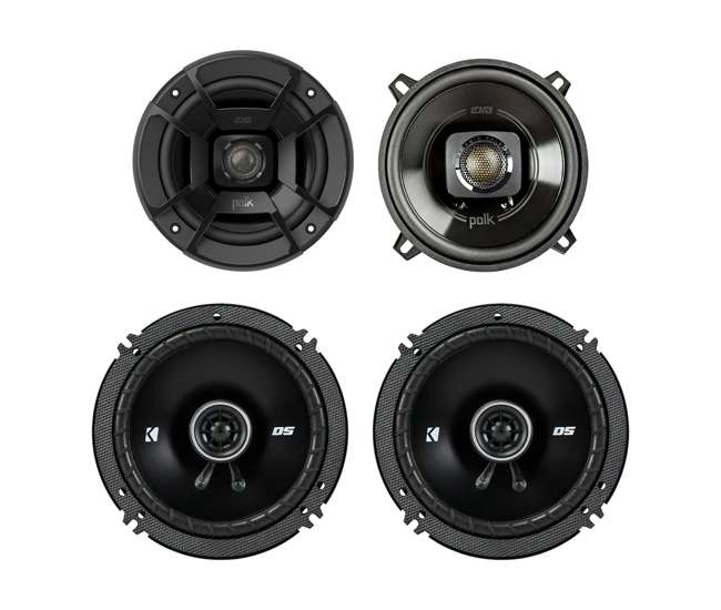 DB522 + 43DSC6504 Polk Audio 5.25-Inch 300W Marine Speakers, Pair + 6.5-Inch 240W Speakers, Pair
