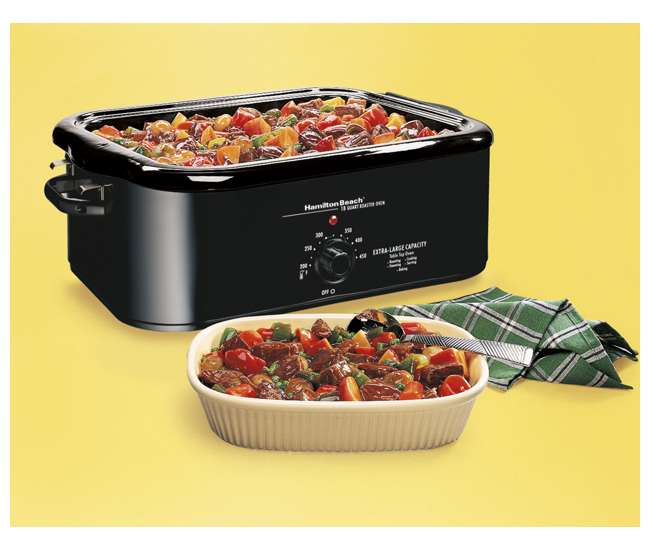 Hamilton Beach 18 Quart Roaster Oven With Pans 32184