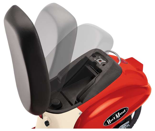 15130656 + 97778 + 96785 Razor Pocket Mod (Red) with Helmet, Elbow and Knee Pads