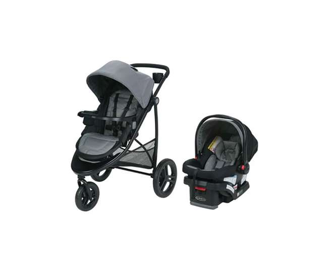 2032493-U-A Graco Modes 3 Essentials LX Infant Travel System, Palmer (Open Box)
