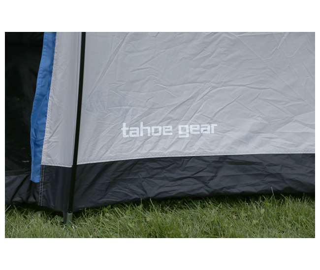TGT-PRESCOTT-12-B Tahoe Gear Prescott 12 Person Instant Family Camping Cabin Tent, Blue(For Parts)