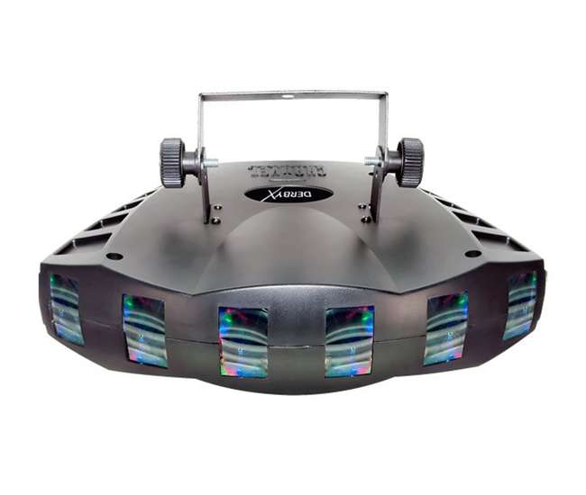DERBY-X + MINISTROBE-LED Chauvet Derby-X RGB DMX Pro DJ Strobe Light + CH-730 Mini Strobe Light
