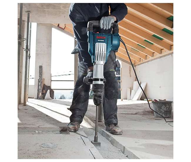 DH1020VC Bosch DH1020VC Variable Speed Inline Demolition Hammer with 15 Amp and 1,700 BPM