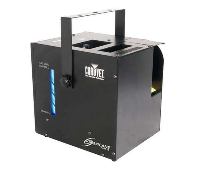 HURRICANE-HAZE2D + H700 + FJU Chauvet DJ Hurricane Haze 2D & Hurricane Pro Fog Machines w/ Fog Fluid & Remotes