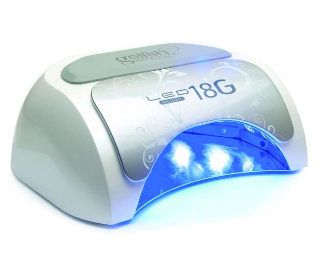 US01379 + 1121787-FANTASTIC Gelish Harmony 18G Pro LED Nail Polish Curing Lamp and Fantastic Four Kit
