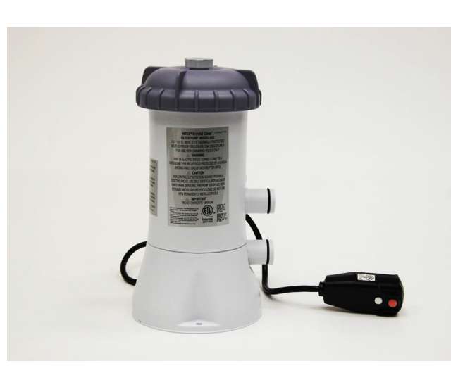 Intex 530 GPH Easy Set Pool Filter Pump & 12 Type A Filter Cartridges