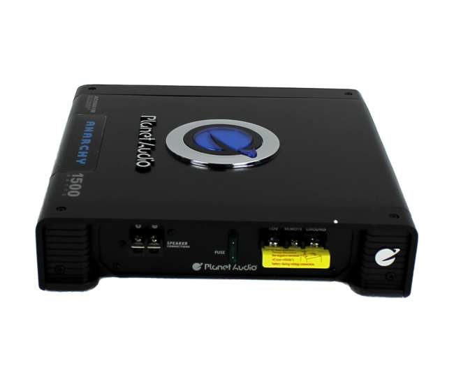 AC12D + QBOMB12V + AC15001M + AKS8 Planet Audio 12-Inch 1800W Subwoofers with Vented Lined Box Enclosure, Amp and Wiring Kit