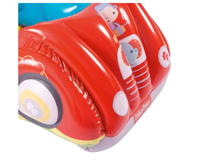 93520E-BW Fisher-Price Race Car Inflatable Play Pen Ball Pit with Balls