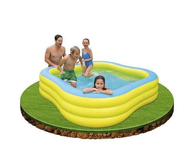 INTEX Swim Center Inflatable Family Swimming Pool - 57495EP