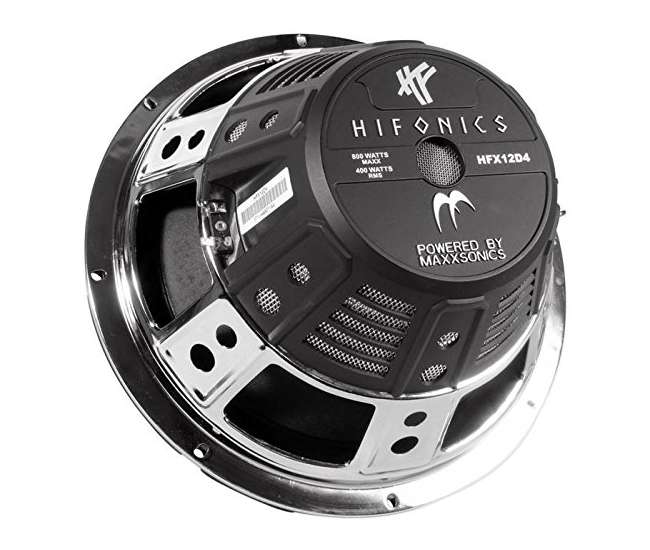 HFX12D4 + PB918 + VM12SEALED + AKS8 Hifonics 12-Inch Subwoofer w/ Amplifier, Sealed Sub Box Enclosure, & Wiring Kit