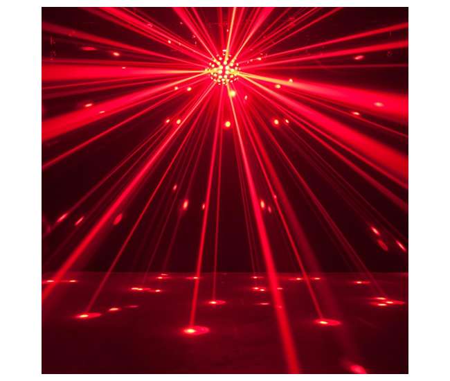 STARBURST + H700 American DJ Starburst HEX LED Sphere Light and the Hurricane 700 Fog Machine