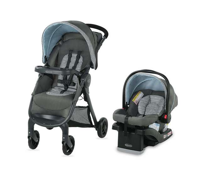 2082773 Graco FastAction SE Stroller w/ SnugRide 30 LX Infant Car Seat Travel System