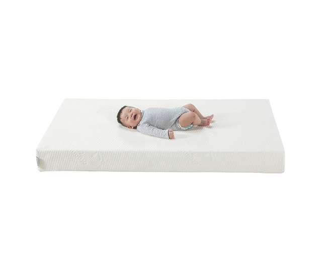 06711-300 + 04530-661 Graco Crib d Mattress & Graco Stanton 4-in-1 Convertible Crib
